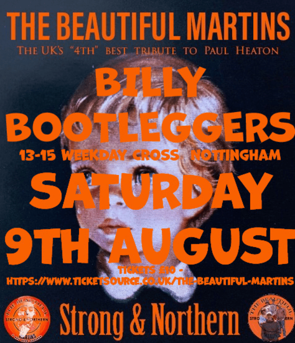 Billy Bootleggers presents The Beautiful Martins, United Kingdom, 2025