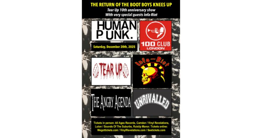Boot Boys Christmas Knees-Up 2025, United Kingdom, 2025