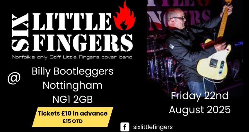 Six Little Fingers @ Billy Bootleggers, United Kingdom, 2025