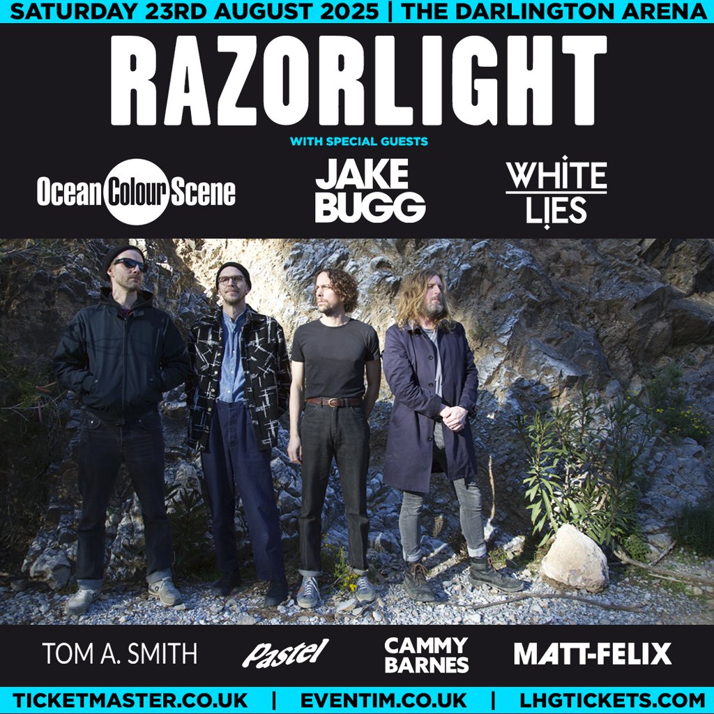 Razorlight, Ocean Colour Scene, Jake Bugg, White Lies & More, United Kingdom, 2025