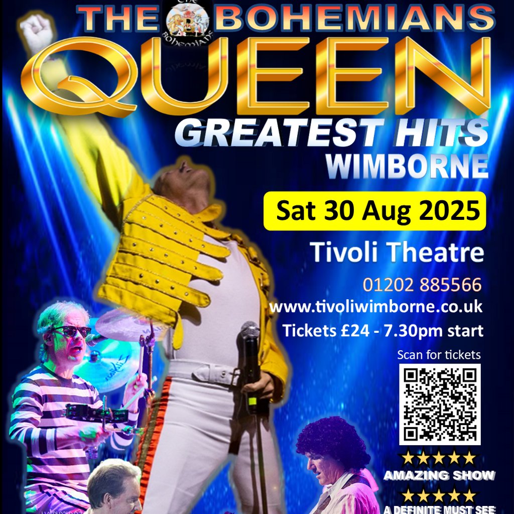 Queen Greatest Hits Wimborne, United Kingdom, 2025