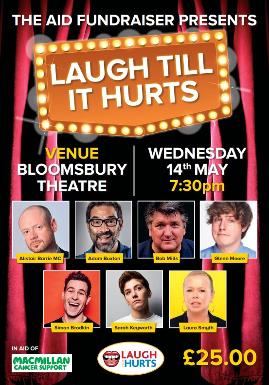 Laugh Till It Hurts: In aid of MacMillan Cancer Support, United Kingdom, 2025