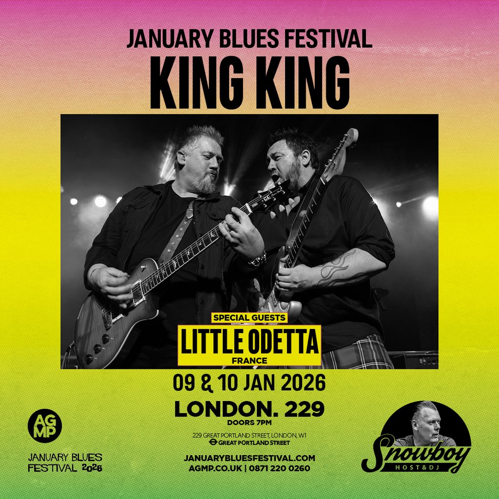 January Blues Festival: King King + Little Odetta, United Kingdom, 2026