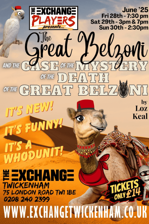 The Great Belzoni and the Case of the Mystery of the Death of the Great Belzoni, United Kingdom, 2025