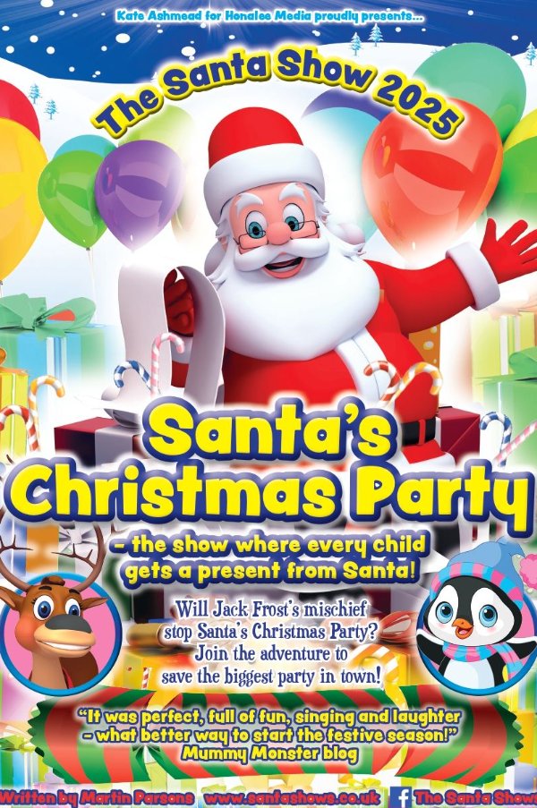 Santa's Christmas Party - The Show Where Every Child Gets A Present From Santa!, United Kingdom, 2025