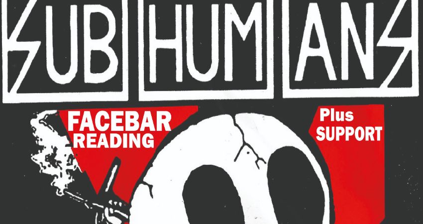 Subhumans at the Face Bar, Reading, United Kingdom, 2025