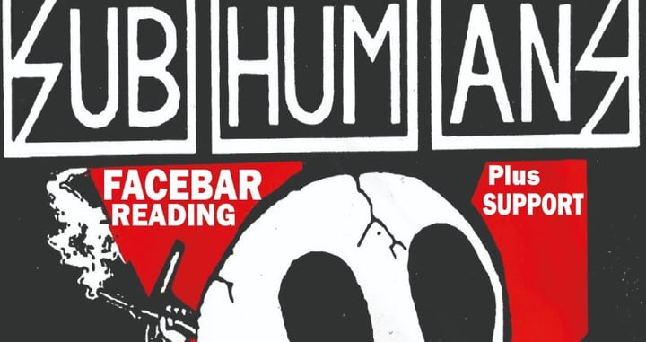 Subhumans at the Face Bar, Reading