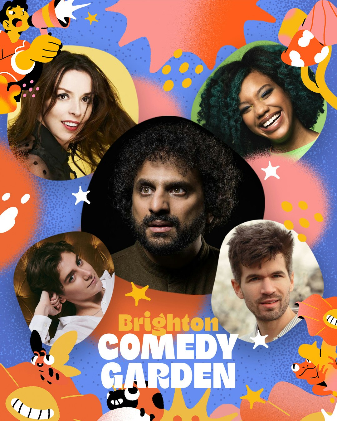 Brighton Comedy Garden: Nish Kumar, Ivo Graham, United Kingdom, 2025