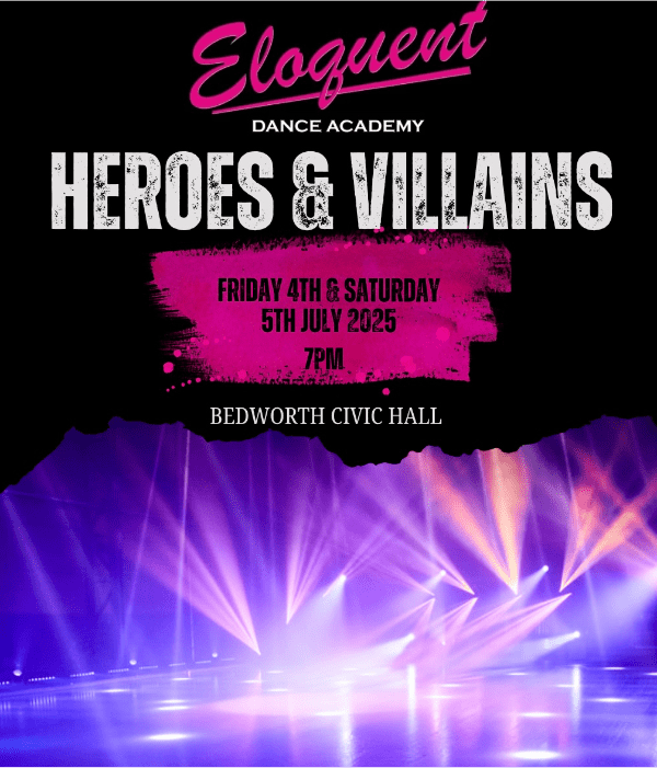 Eloquent Dance Academy presents "Heroes & Villains", United Kingdom, 2025
