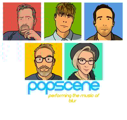 Popscene Performing Blur