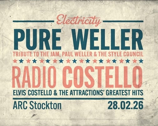 New Wave Heroes Double Header: Pure Weller and Radio Costello