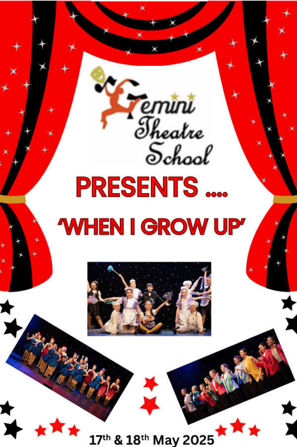 Gemini Theatre School - When I Grow Up, United Kingdom, 2025