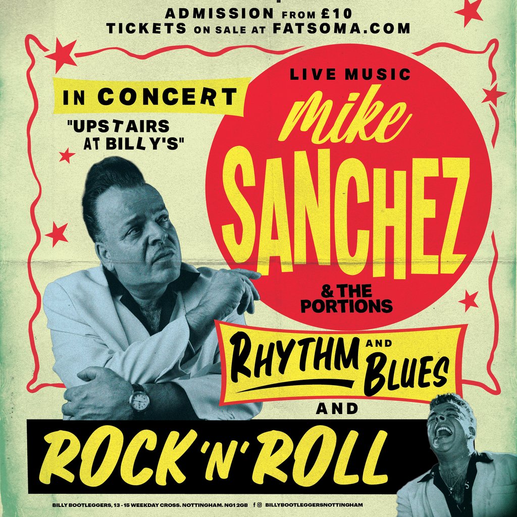 Mike Sanchez & The Portions - LIVE @ Billy's, United Kingdom, 2025