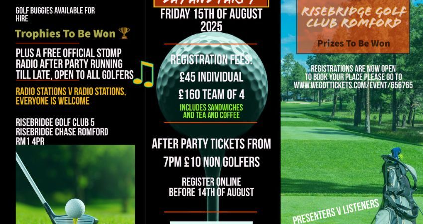 The Stomp Radio Golf Day, United Kingdom, 2025