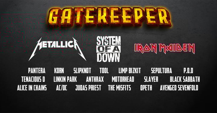 Gatekeeper - Metal Night: Over 30s 