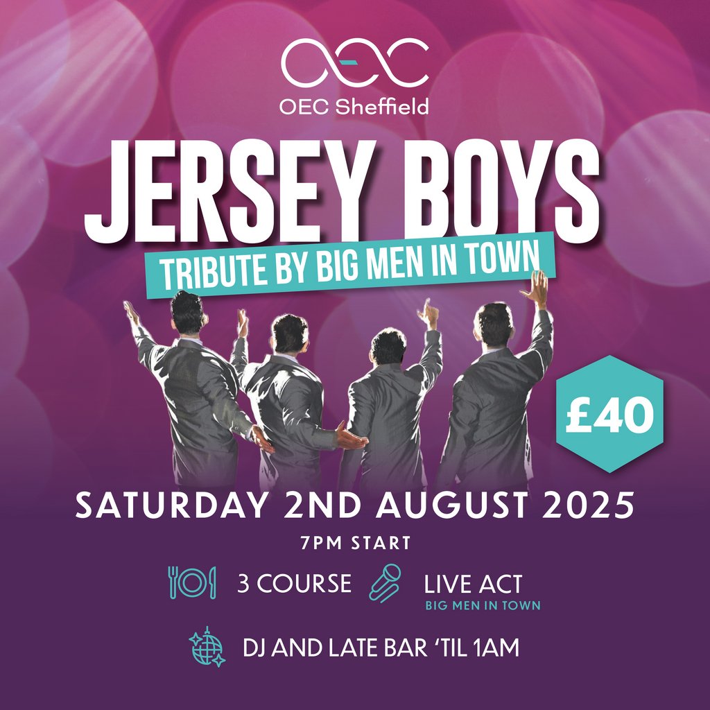 Jersey Boys - Tribute to Big Men in Town, United Kingdom, 2025