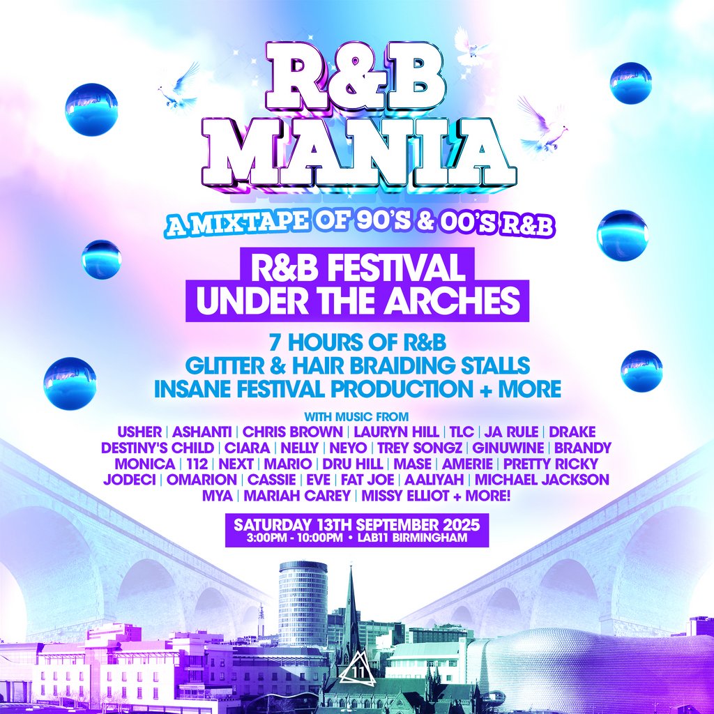 Rnb Mania | Birmingham's Outdoor & Indoor R&B Festival, United Kingdom, 2025