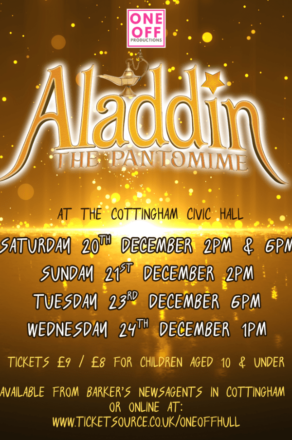 Aladdin - the Christmas Pantomime, United Kingdom, 2025