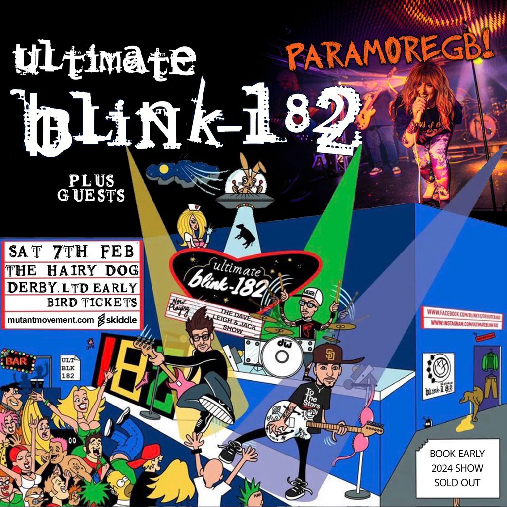 Ultimate BLINK-182 // Paramore GB // Simple Plan UK: DERBY, United Kingdom, 2026