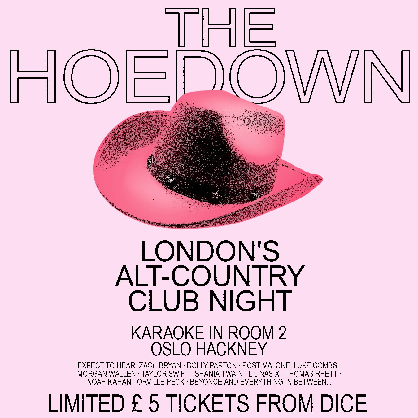 The Hoedown - London's Alt-country Club Night - Karaoke In Room 2, United Kingdom, 2025