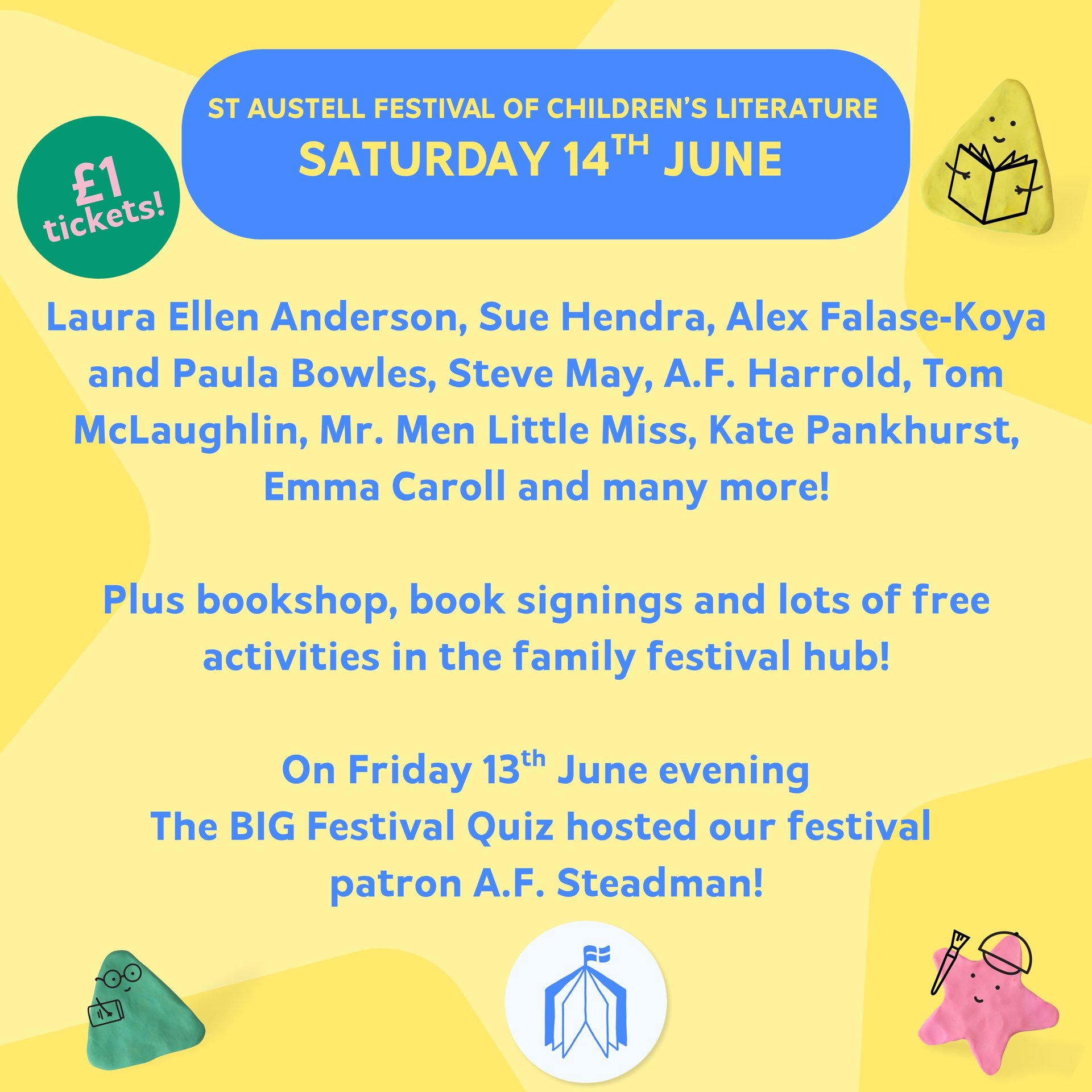 St Austell Festival of Children's Literature, United Kingdom, 2025