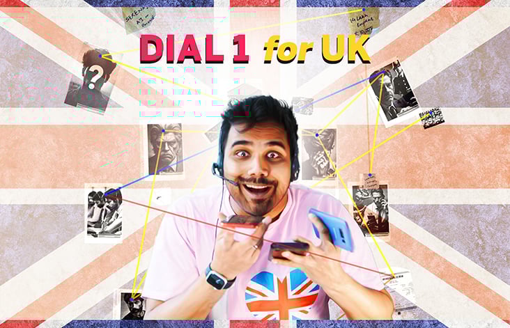 Dial 1 for UK, United Kingdom, 2025
