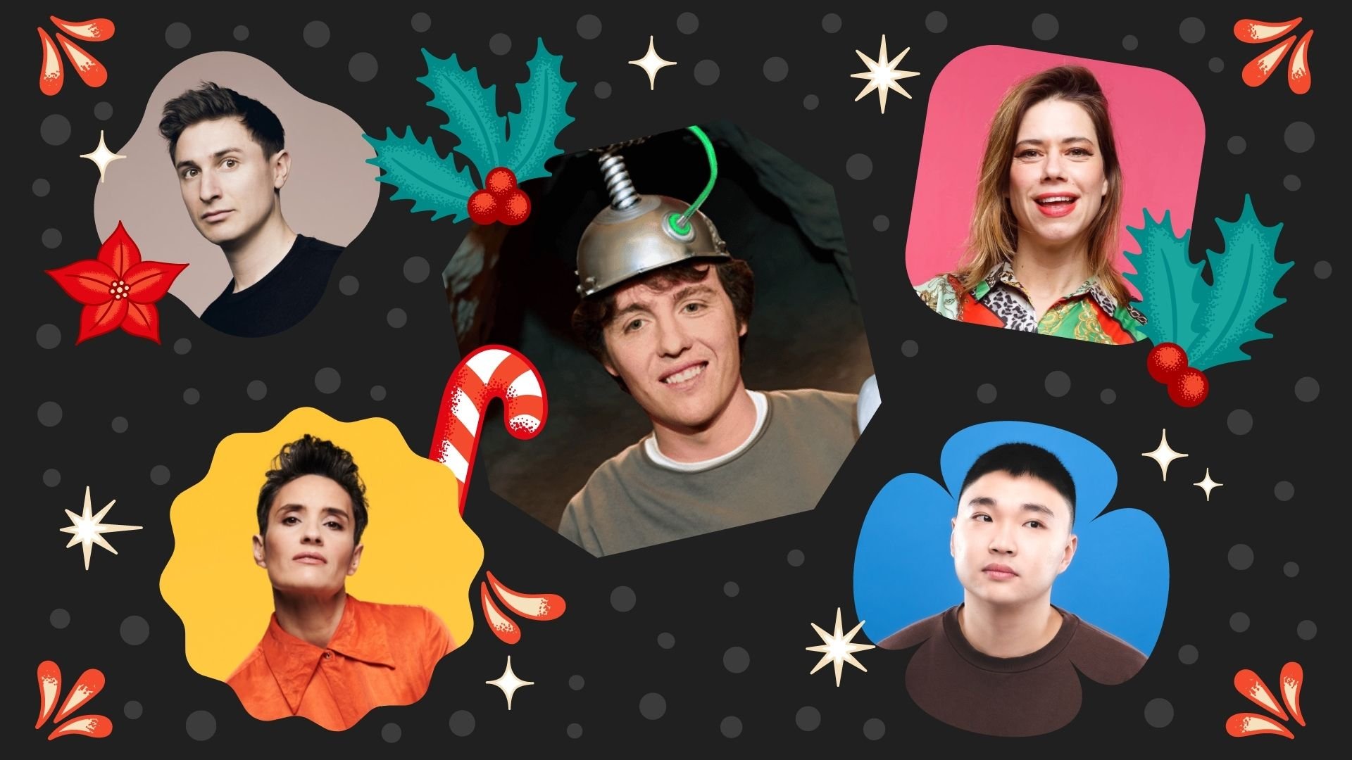 Live At Christmas, Sam Campbell, Lou Sanders, Tom Rosenthal, Maisie Adam, United Kingdom, 2025