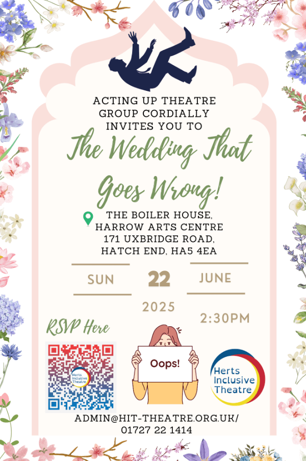 Acting Up Presents: The Wedding That Goes Wrong!, United Kingdom, 2025