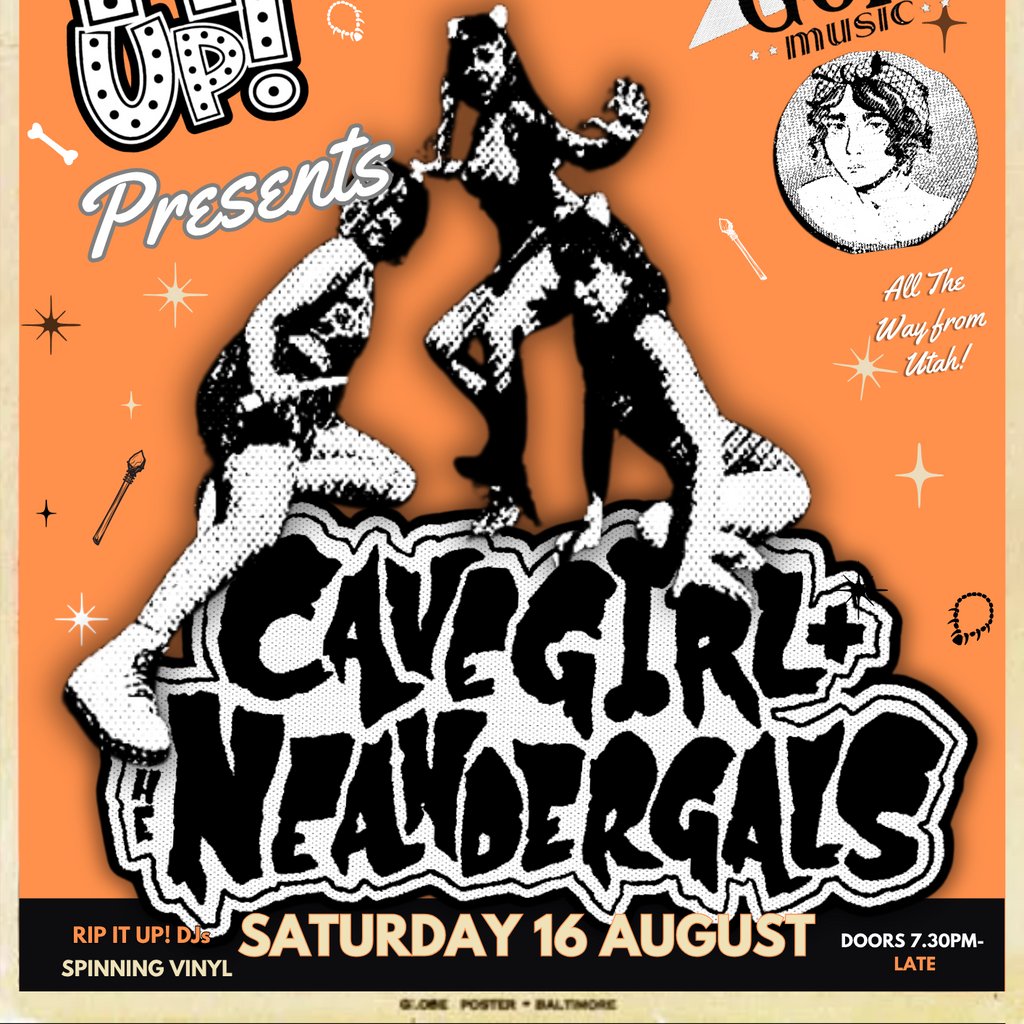 Rip It Up! Presents: Cave Girl & The Neandergals + Cougar Gold, United Kingdom, 2025