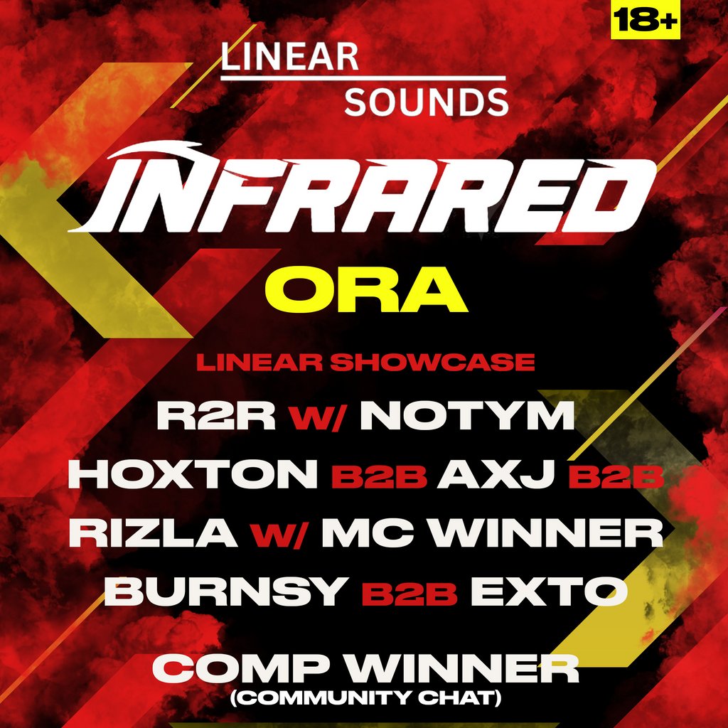 Linear sounds presents : INFRARED, United Kingdom, 2025