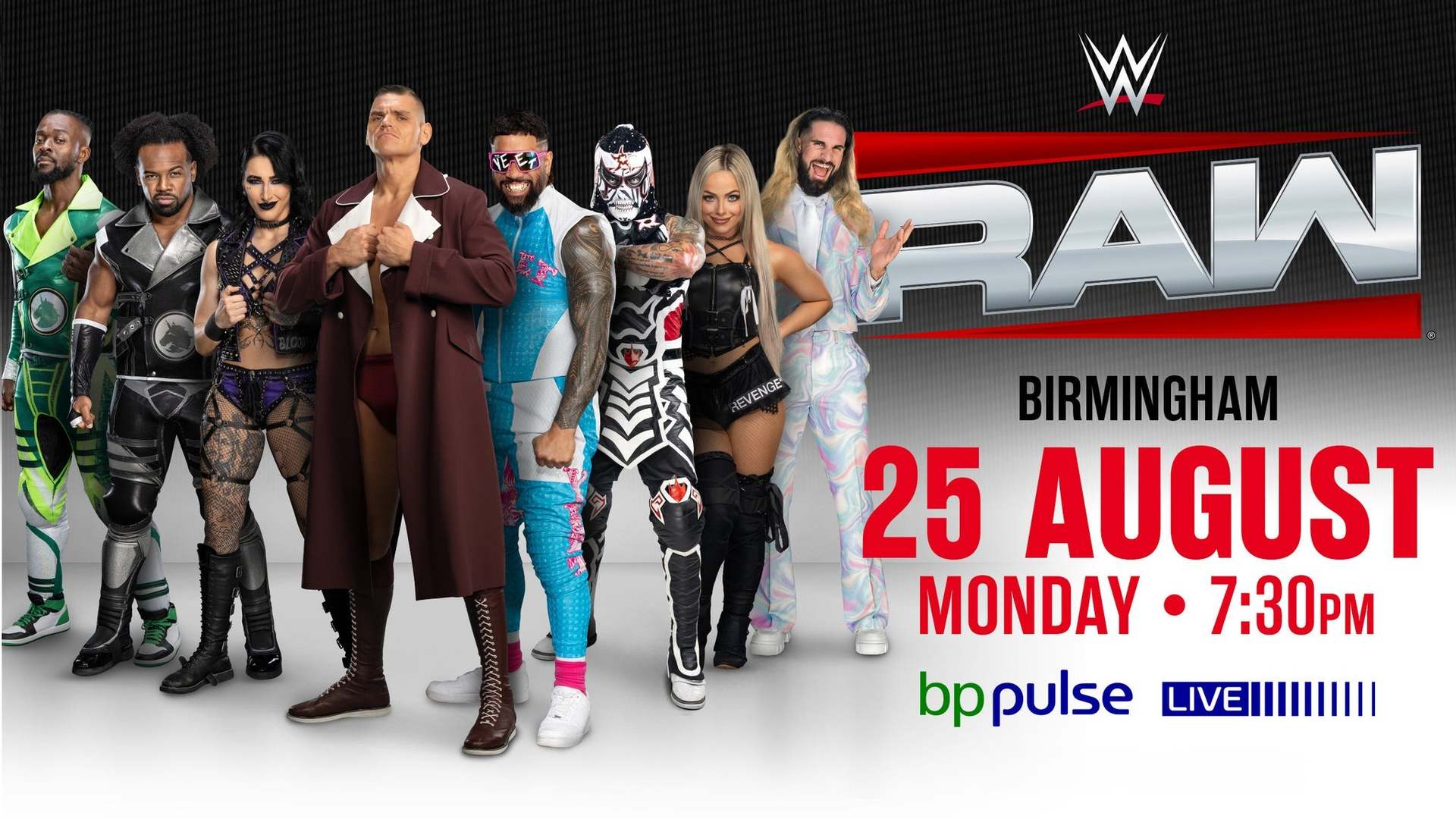 WWE - RAW, WWE Live, WWE, United Kingdom, 2025