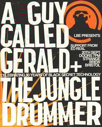 A Guy Called Gerald + The Jungle Drummer
