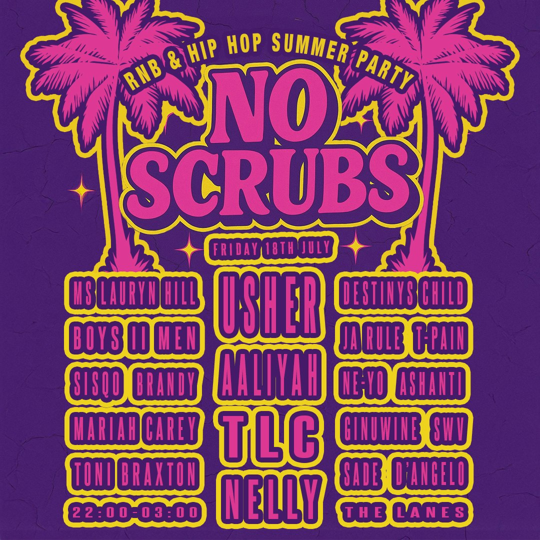 No Scrubs: 90s & 00s R&b Party (bristol), United Kingdom, 2025