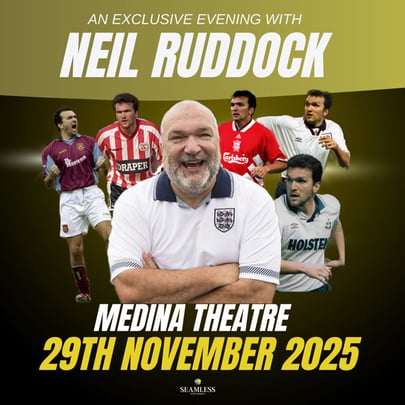 Football legend Neil 'Razor' Ruddock - Isle of Wight