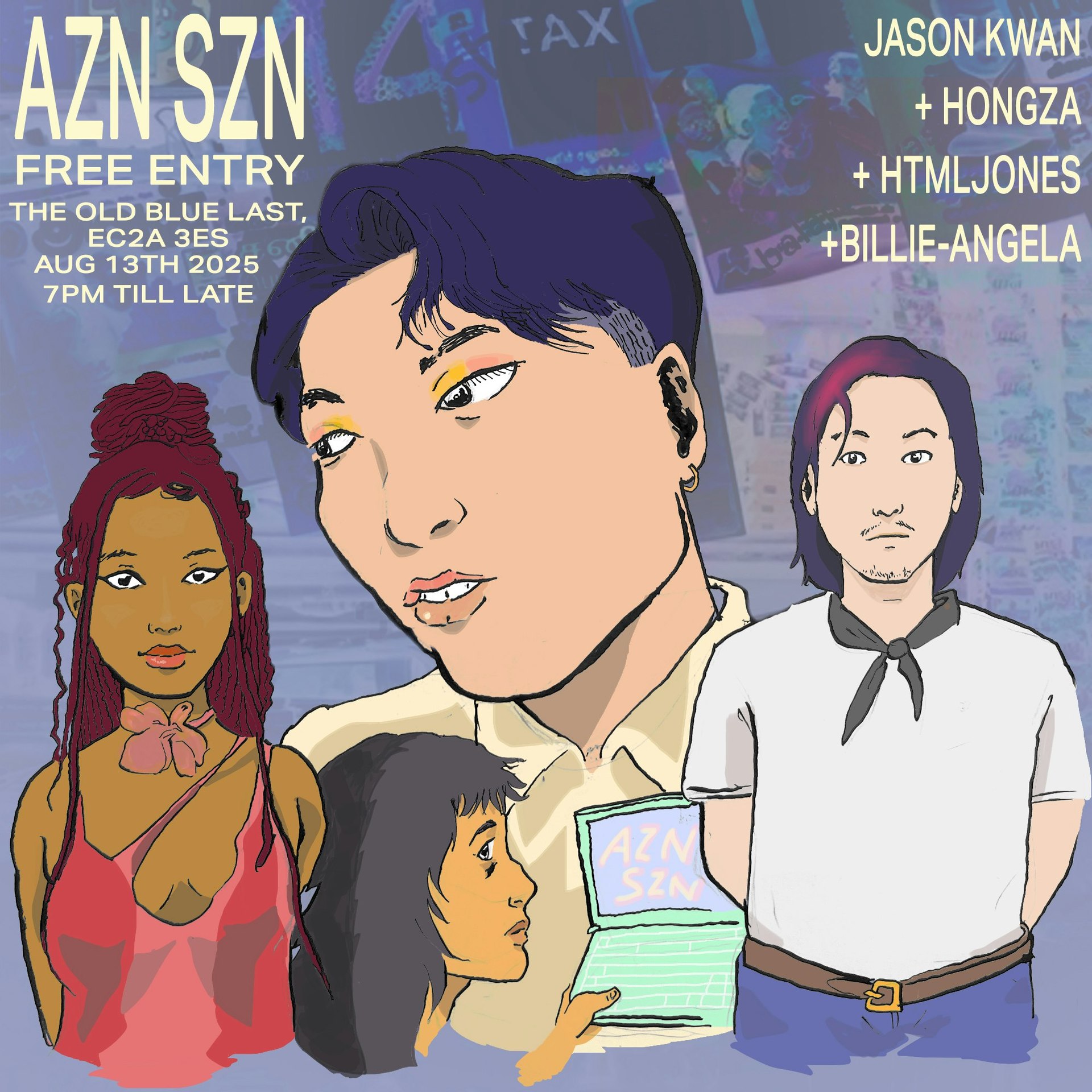 Jason Kwan + Hongza + Htmljones + Billie-angela, United Kingdom, 2025
