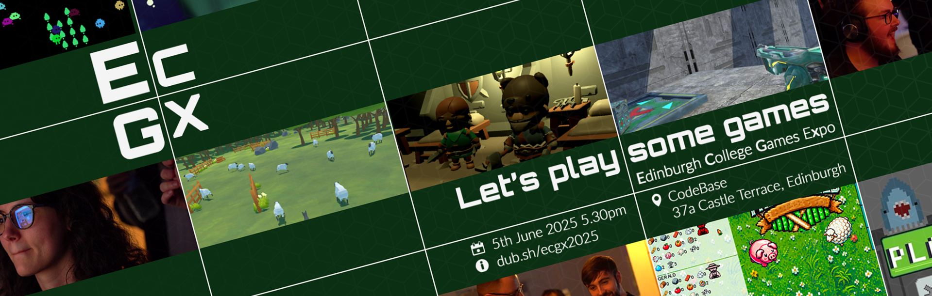 ECGX 25 - Edinburgh College Games eXpo, United Kingdom, 2025