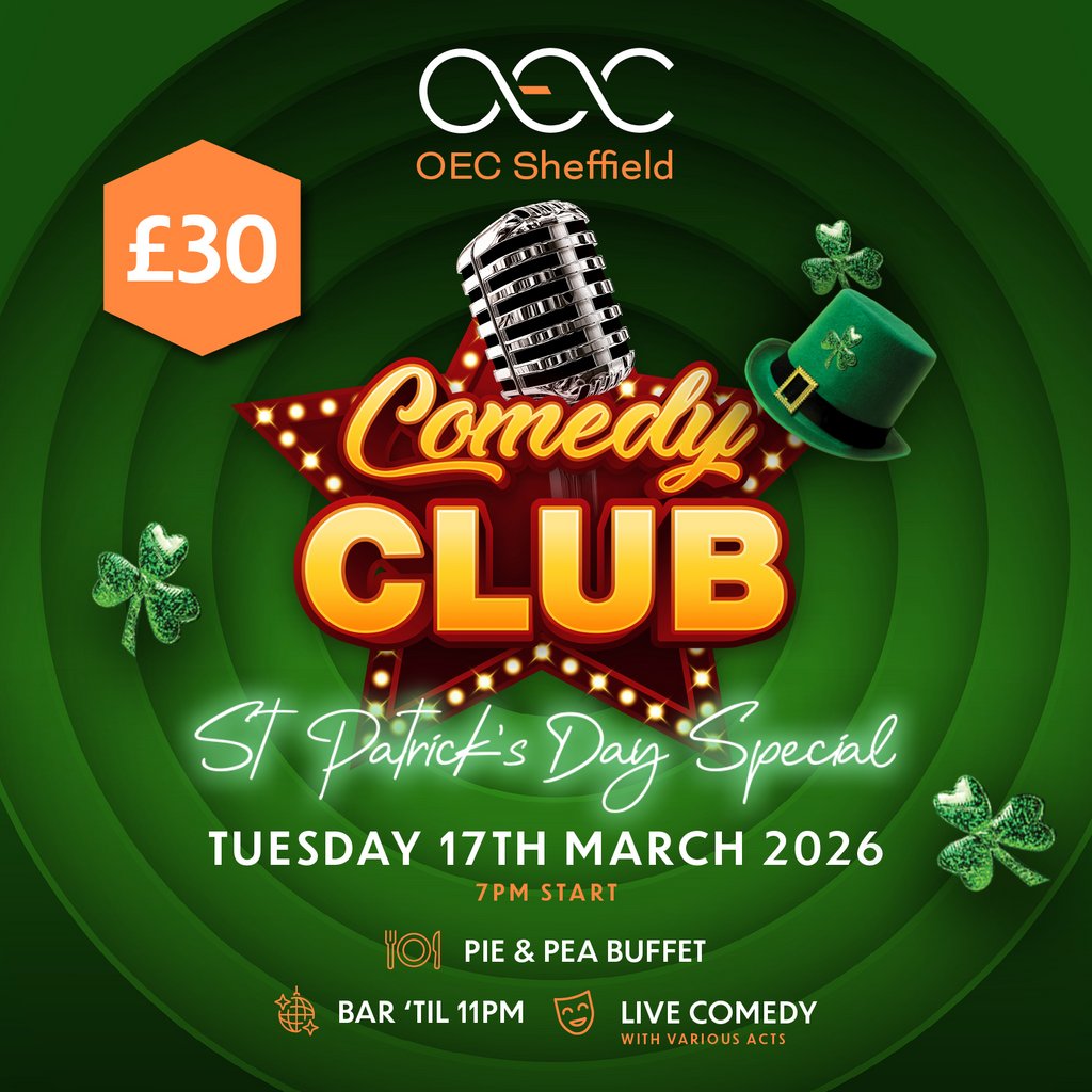 St Patricks Day Comedy Club, United Kingdom, 2026