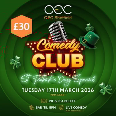 St Patricks Day Comedy Club