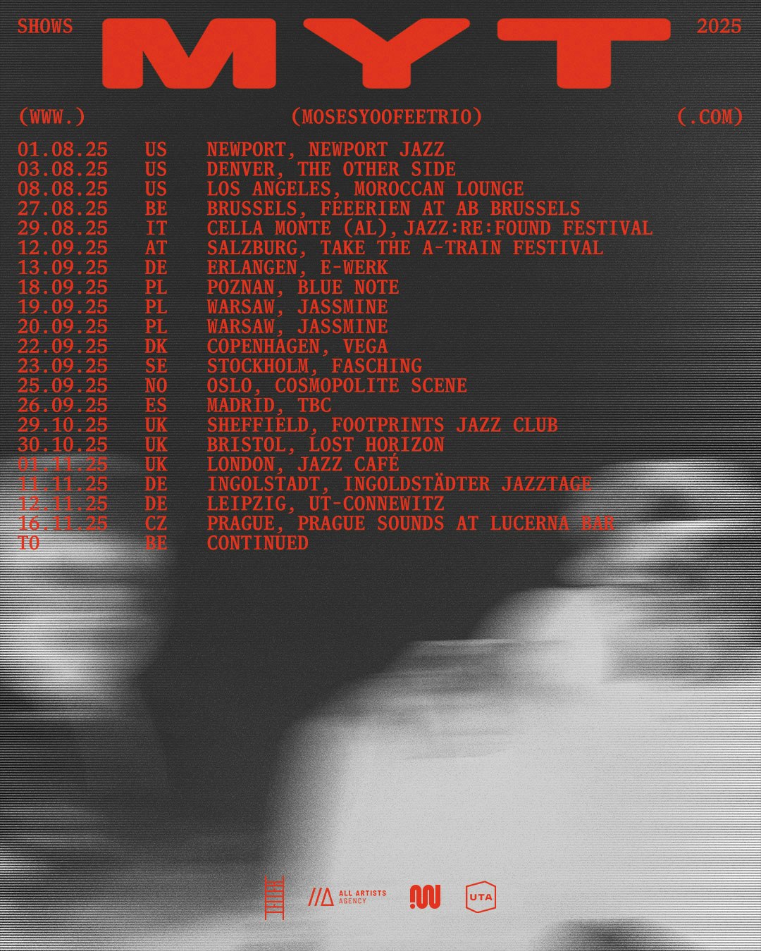Moses Yoofee Trio Live In Bristol, United Kingdom, 2025
