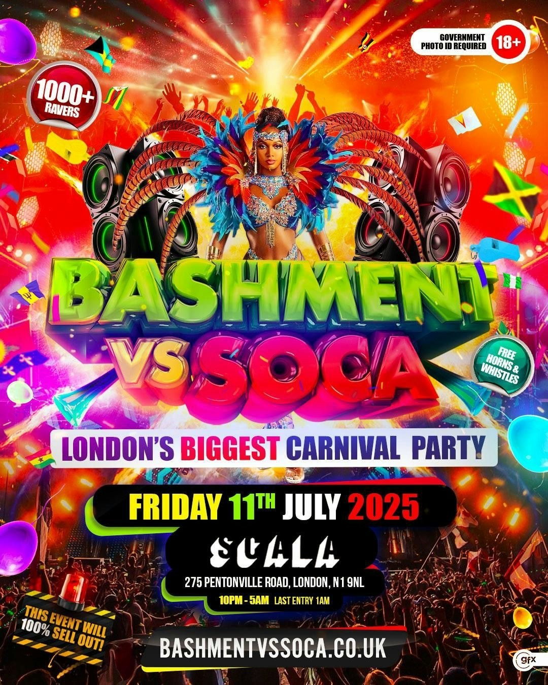 Bashment Vs. Soca, United Kingdom, 2025