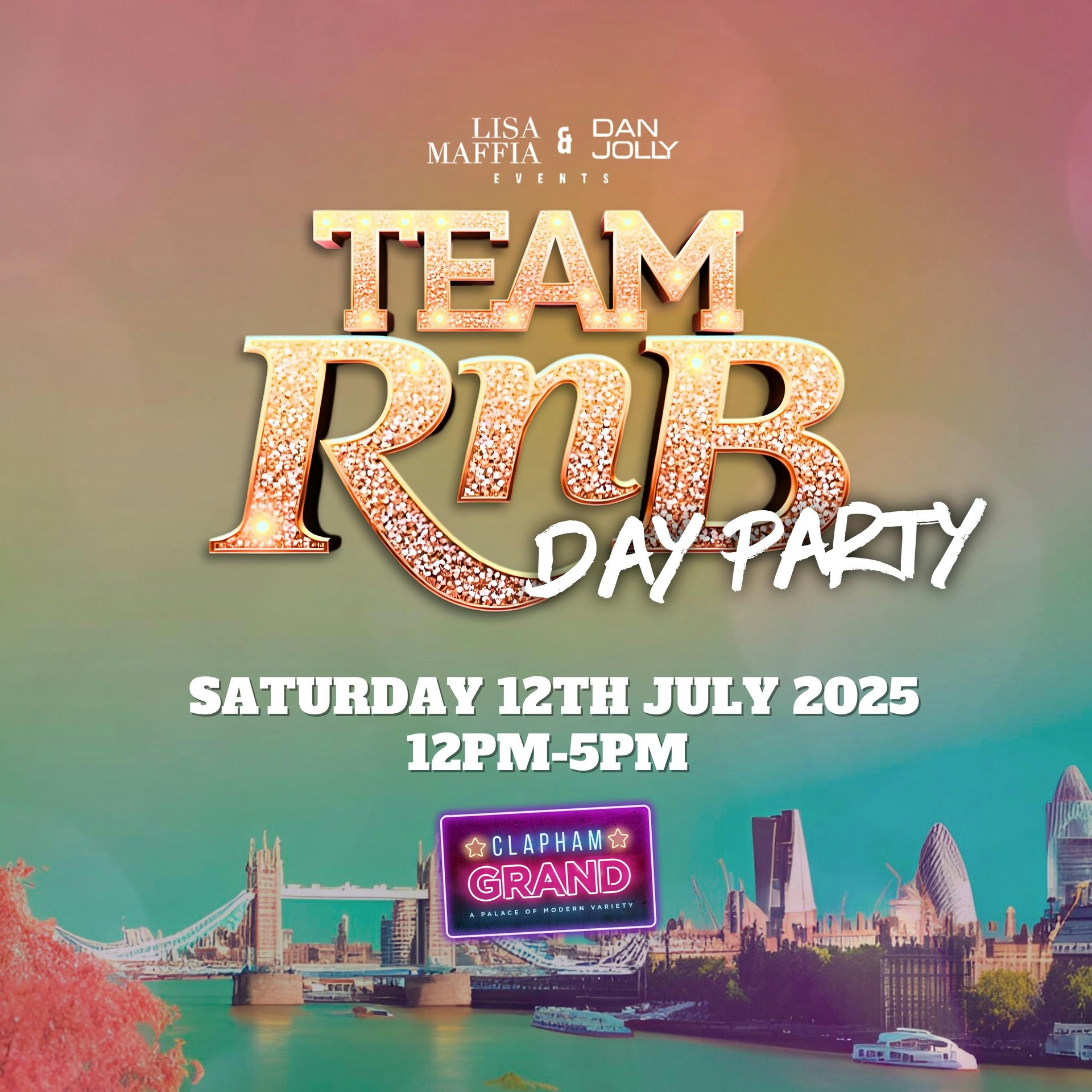 Team Rnb Brunch & Day Party, United Kingdom, 2025