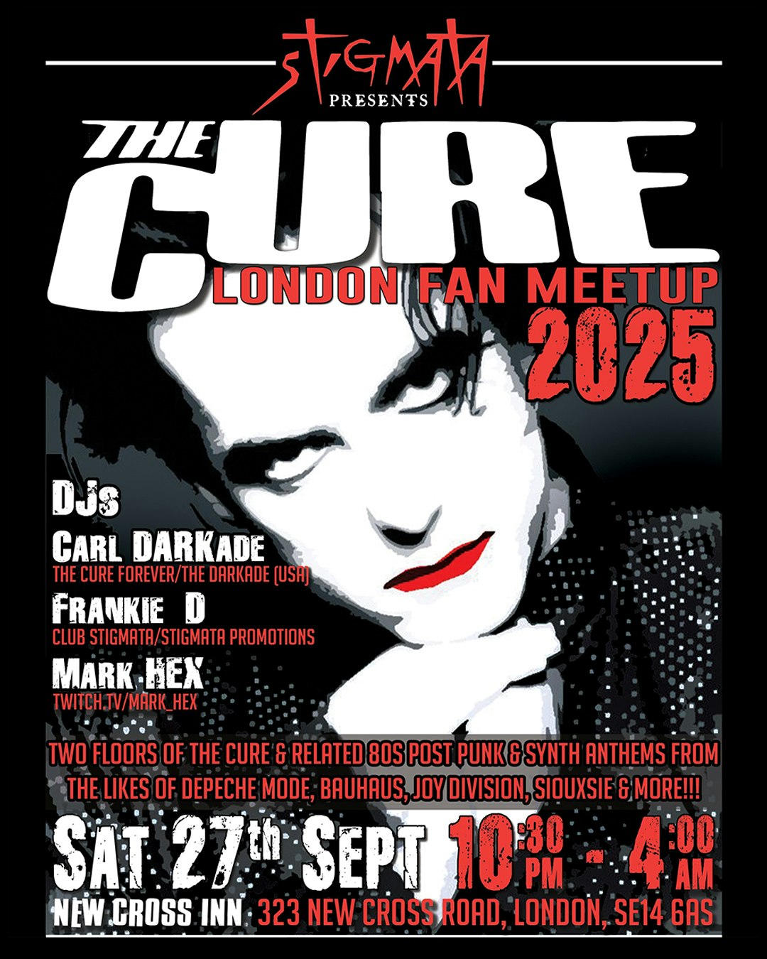 The Cure London Fan Meet-up 2025, United Kingdom, 2025