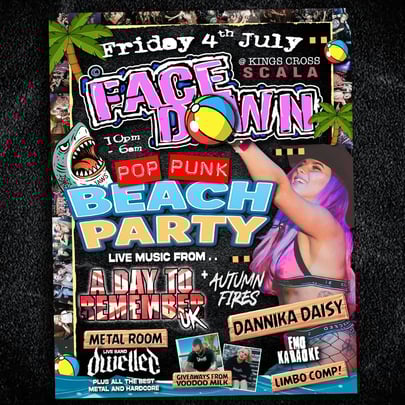 Face Down - Pop Punk, Metal, Emo Night London, United Kingdom, 2025