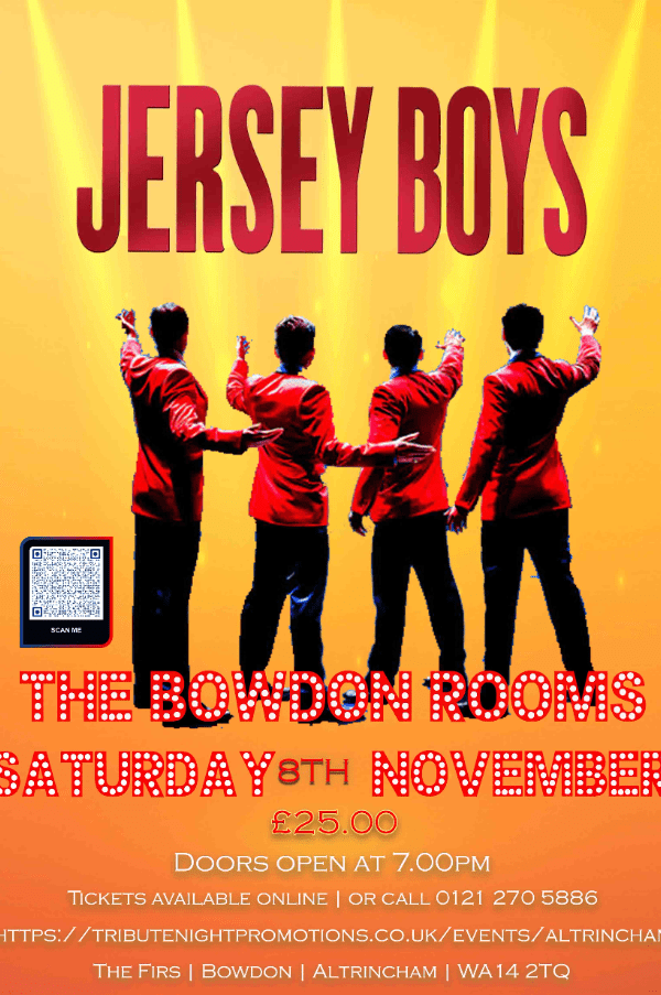 Jersey Boys Tribute Night - Manchester, United Kingdom, 2025