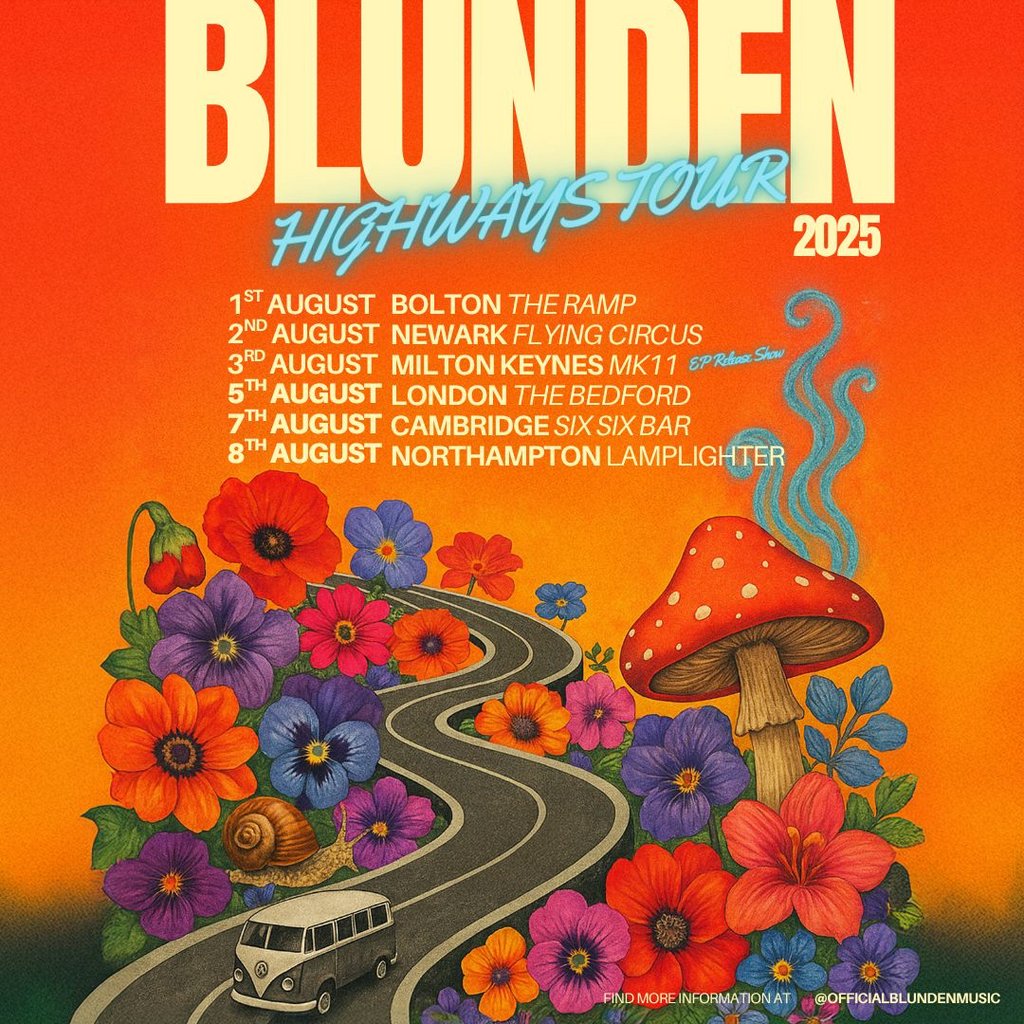 Blunden - Highway Tour, United Kingdom, 2025