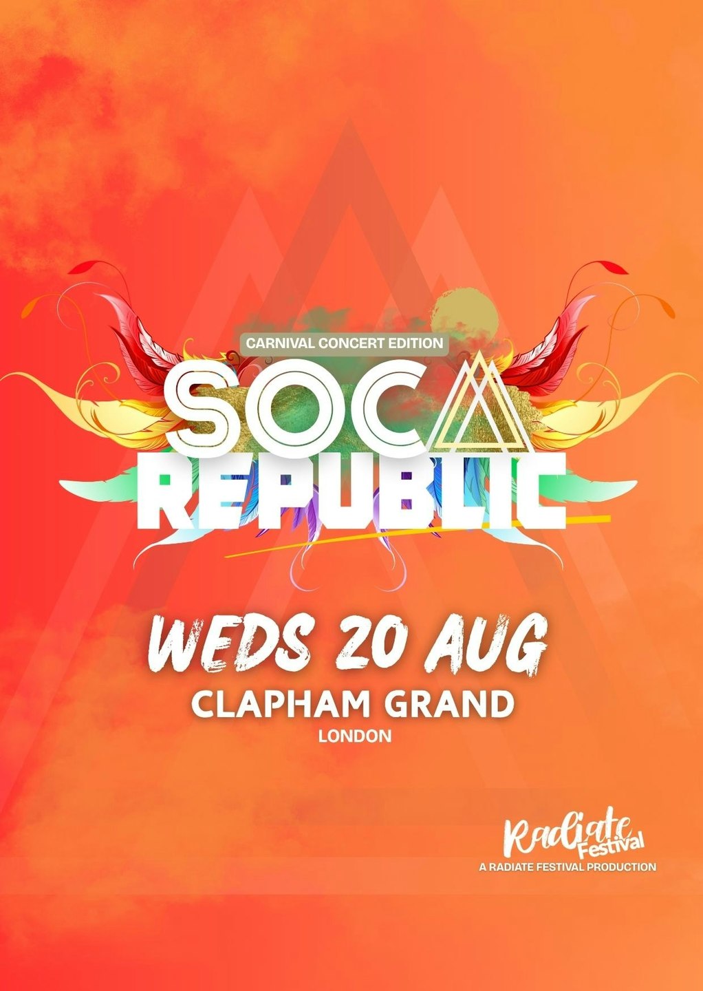 Soca Republic Concert - Carnival Edition, United Kingdom, 2025