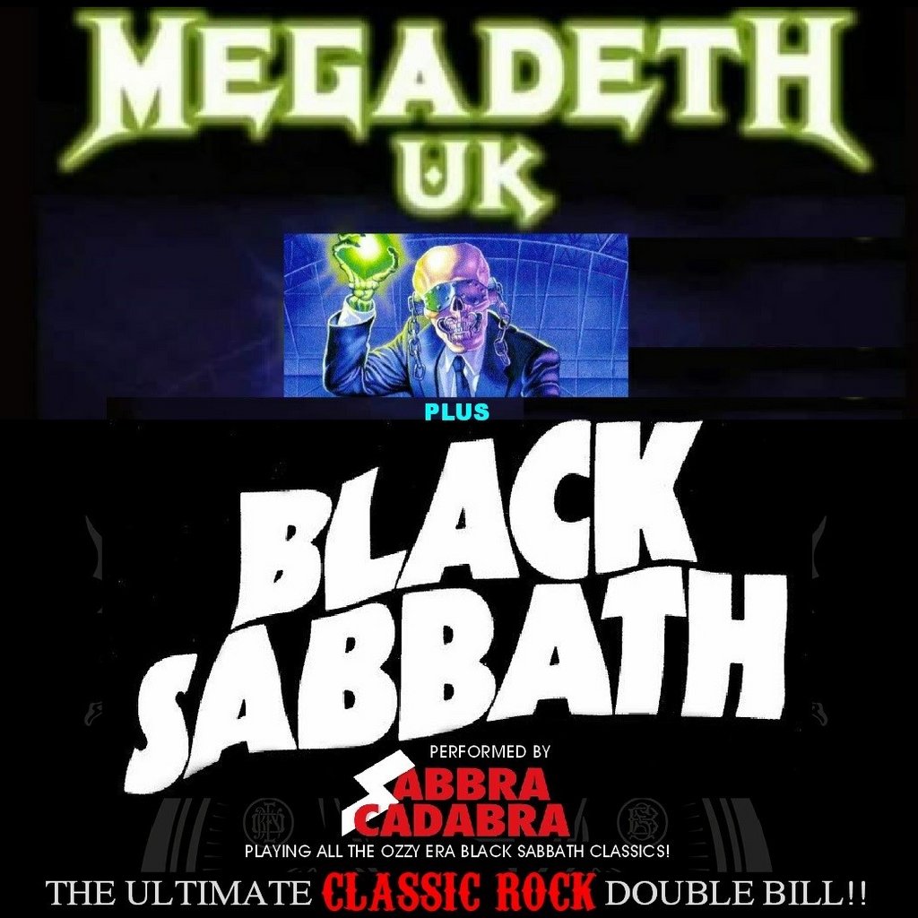 Megadeth UK, Sabbra Cadabra, United Kingdom, 2025