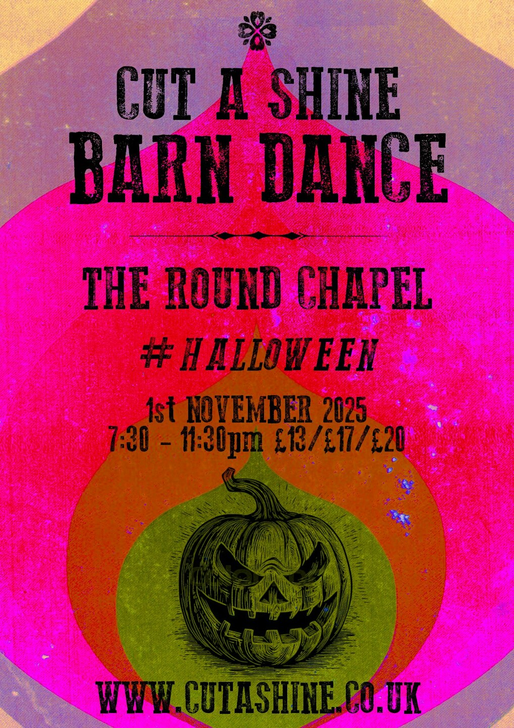 Cut A Shine Monthly Dance - Halloween, United Kingdom, 2025