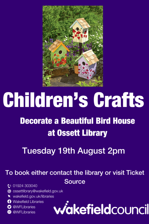 Decorate a Bird House, United Kingdom, 2025