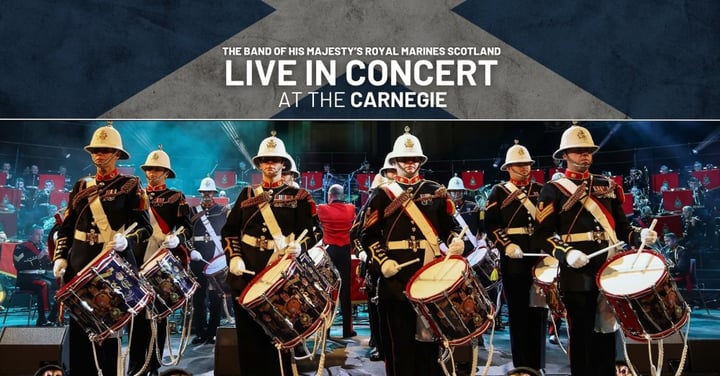 The Band of Hm Royal Marines Scotland Live in Concert!